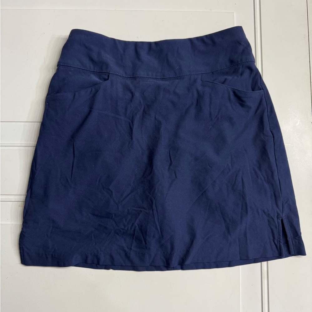 Lady Hagen Women's Golf Skort Skirt Lined Dark Blue Size Small S